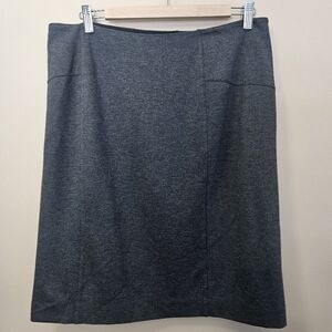 Lysse Women's Size XL Stretchu Pencil Skirt Grey